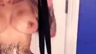 Brittanya Razavi Nude Tied Up Masturbating Porn Video!
