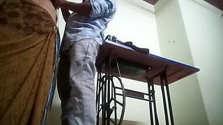 Telugu Aunty Fucking with Neighbour Tailor Guy Dirty Talks About Telugu-fuckers