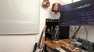 My Stepdaughter Decides to Come Into My Office to Suck My Cock