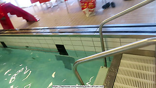 I'm Learning to Swim in the Local Nudist Clubs's Swimming Pool, Lesson 01