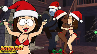 Sex Party with Sluts at Camp Crystal Lake, Cartoon