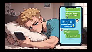 My New Girlfriend Taboo Hentai Game Ep.11 Sexting My GF Bestie!