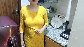Horny Indian Step Mom Fucked in Kitchen - Hindi Desi Bhabhi Sex