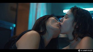 Leana and Lucy's vampire hentai sex