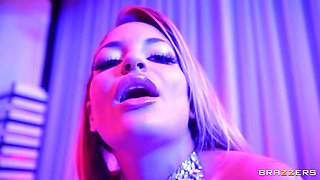 Demi Sutra surprises her ex-bf and his fresh girlfriend ebony mystique, but ebony has a surprise of her own - brazzers