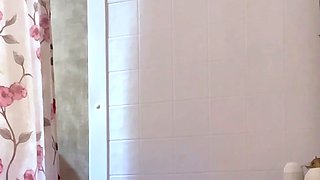 Busty amateur GF webcam solo