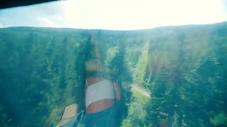 Amateur Risky Public Foursome In Skilift In Poland With Friendly Couple
