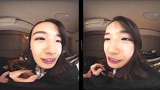 Japanese vr housewives share dark hair sensual pov thrills