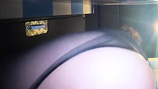 Lunamielcita Public Restaurant Blowjob & Doggystyle Creampie in Bathroom
