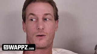 Stepdaughters Swap Gangbang After Horror Movie Jerk Off - Big Dick Stepdads Creampie