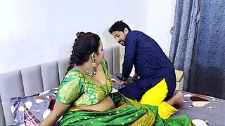 An amateur MILF blowjob followed by hot fucking