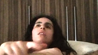 Girl masturbating moaning softly