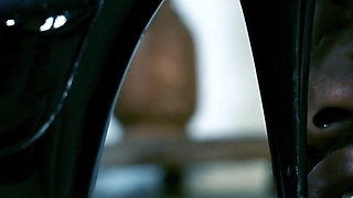 Harsh Tongue Play! Destroying Your Tongue with My Heels. Kink Hurting Men