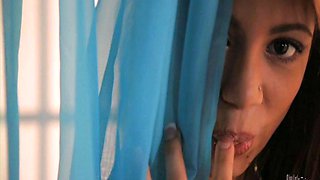 Amateur blonde teen casi james outdoor hardcore pounding