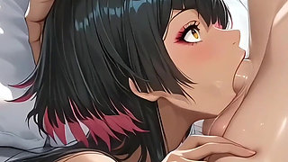 Neon Dreams - Princess Blowjob's Gangbang