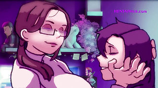 Unexpected Evening with my PERV Stepmom, Massive Deepthroat and Creampie - Hentai Parody HQ