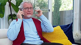 Freaky fembots - lifelike maid (Kay Lovely) with fatty breasts and tastey cunny gets used as a sex robot