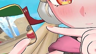 Zenless Zone Zero - Yuzuha and Alice’s Secret Beach Sex with Wise - Seductive Moans - 3D NSFW Animation