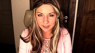 Slutty amateur flashing her big boobs in the backseat