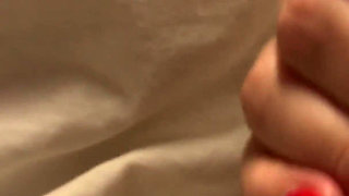 Crazy Risky Handjob in the Train and Left a Surprise on the Seat