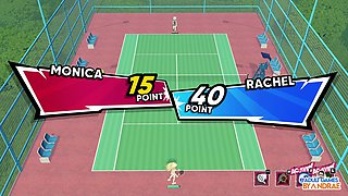 Ep12: Hentai Scenes with Martina, Venus and Monica - Academy Love Saga: Tennis Angels Ex