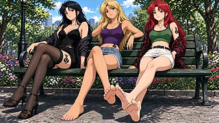 Queen Of Spades And Feet Anime (Erotic AI Arts)