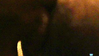 Hot POV homemade blowjob with brunette girlfriend