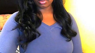 Hot Black Maid Does Some Webcam Black and Ebony