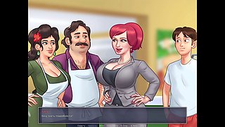 Stepmother, summertime, step sister