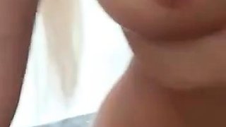 Blonde MILF with Big Boobs Playing Cam Free Porn