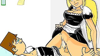 Total Drama Harem - Brigitte, Leshana And Courtney Sex By Loveskysan - Car Toon