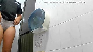 Big Ass Nurses Katrina4deluxe & Pampammedallo Pissing in Public Bathroom Voyeur HD