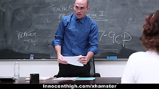 Innocenthigh - hot cheating college girl punished