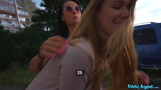 Lexi Dona & Alexis Crystal get wild in public with big dicks and wild orgasms