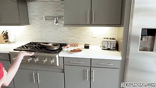 Ariella Ferrera is the best stepmom you wanted to be with.She gave her lucky stepson a hot sloppy blowjob and swallow his creamy jizz for breakfast.