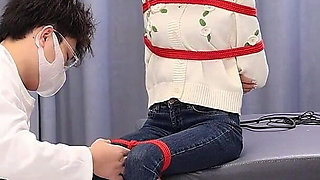 Tie up Your Barefoot Girlfriend and Play with Her Barefoot