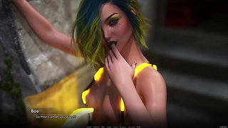City of Broken Dreamers 1 - Chandra x Ellen - 3D game, HD porn, Hentai