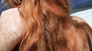 POV Fucking Thick Redhead MILF With Butt Plug In Her Ass