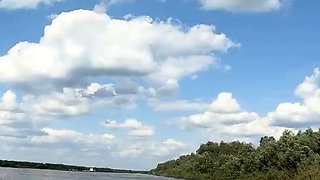 Big-Ass Blonde's Naked Walk on a Paddleboard