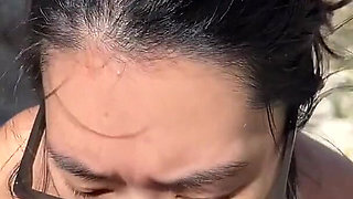 Outdoor Blowjob While Hiking in the Desert - Amateur Wmaf - Cum in Mouth Public BJ Swallow