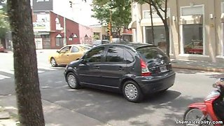 Rarest Film With Angetina Platinum-blonde Tgirl Natalia