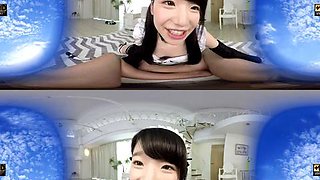 Vr maid: Blowjob, Asian  Pov Porn