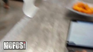 Mofos - slender catalina ossa deepthroats cyrus's shaft making him rock hard and anxious to fuck her