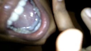 Indian Babe Deep Throats Slow and Swallows Every Drop of Cum