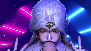 Temptress in Fire: Goddess of Virtual Seduction - 3D Animation Hentai