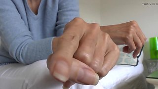 Classy Summer Mitts and Long Fingernails, Introduced by Chick Victoria Valente
