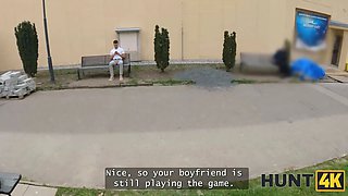 Hunt4k. leya desantis is having rough xxx with a stranger