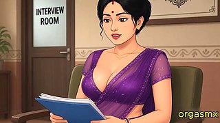Desi Kamini Bhabi Job Interview - Office Meeting - Ai Generated Desi Romance