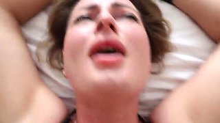 Blonde MILF Laura Dee Takes Rough Anal Fuck - Hardcore Bondage & Cum Inside
