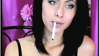 Crazy homemade Smoking, Webcams porn clip